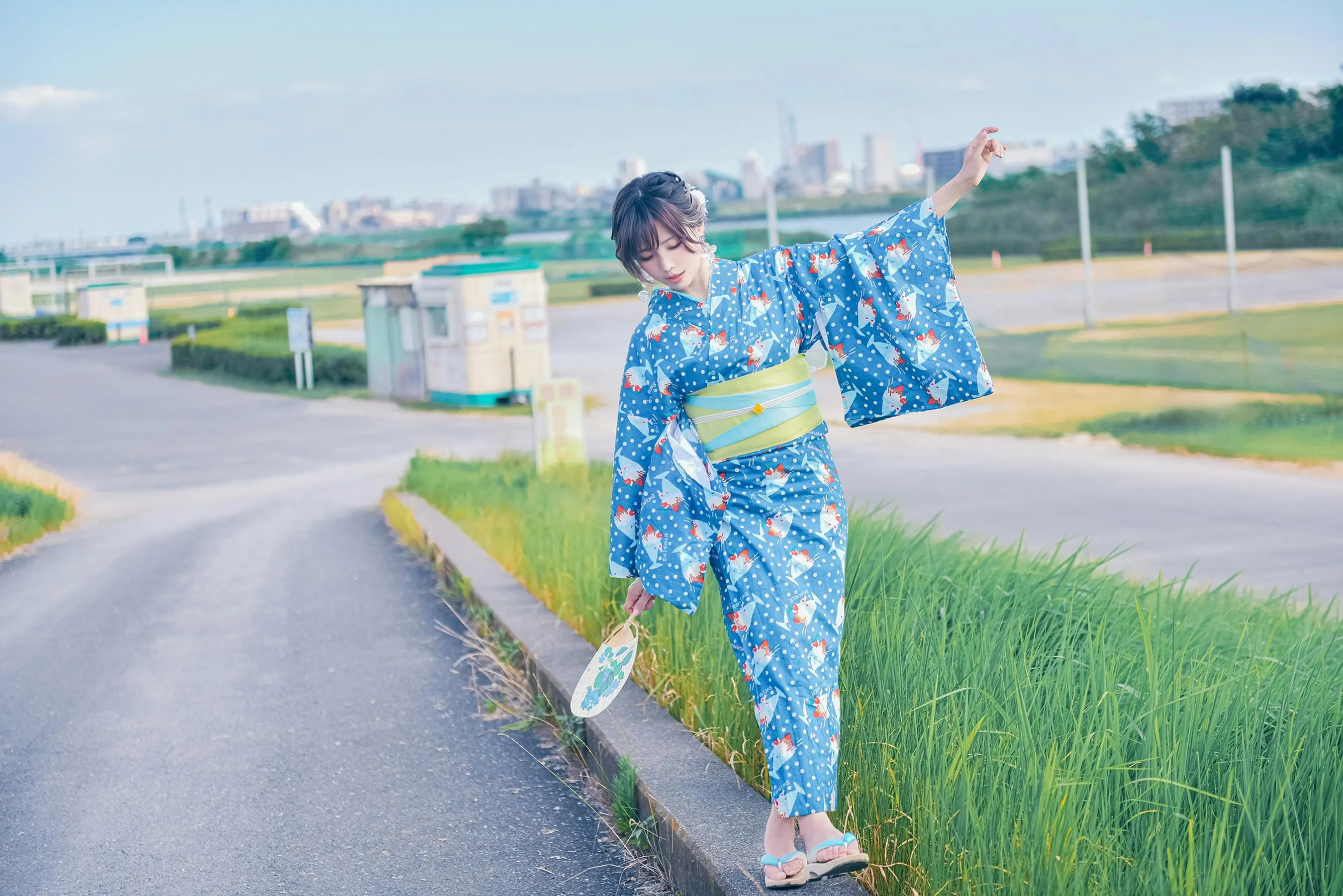 ElyEE子 – NO.119 2023.august A-聖代浴衣 Sundae Yukata [29P]插图2